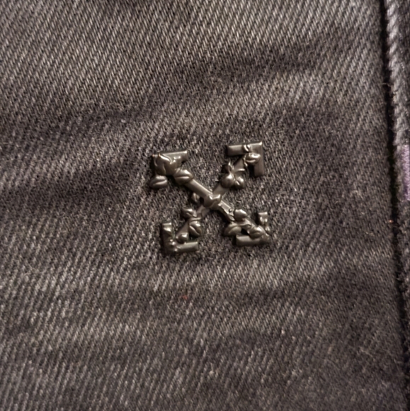 OFF-WHITE jeans - diagonal back leg - Picture 5 of 16